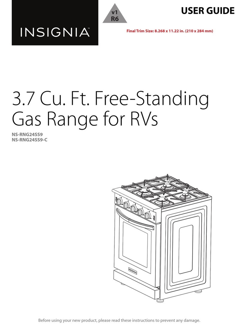 Insignia NS-RNG24SS9 User manual