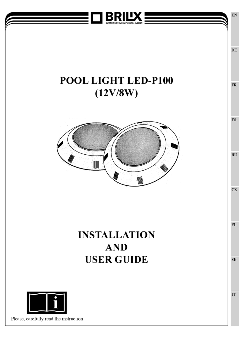 Albixon LED-P100 Installation and user guide