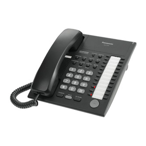 Panasonic KX-T7720 User manual