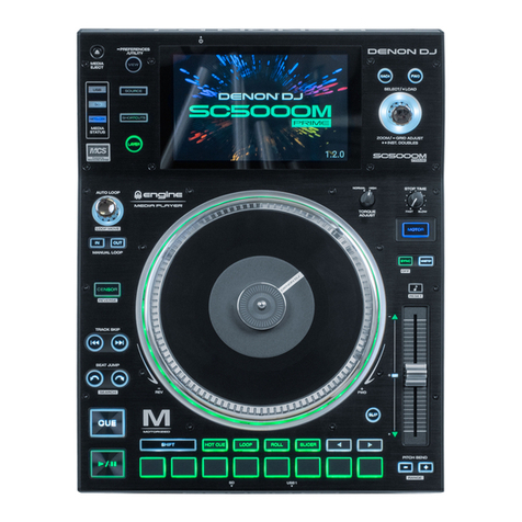 Denon SC5000M Prime User manual