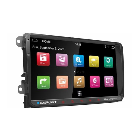 Blaupunkt Key Largo 970 operating instructions