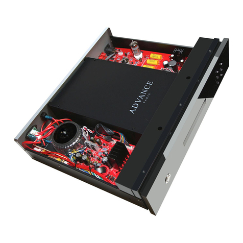 Advance Paris x-CD1000 User manual