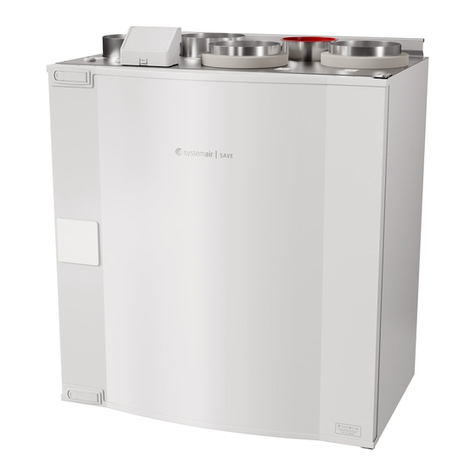 System air Villavent Combini EC Operating and installation instructions