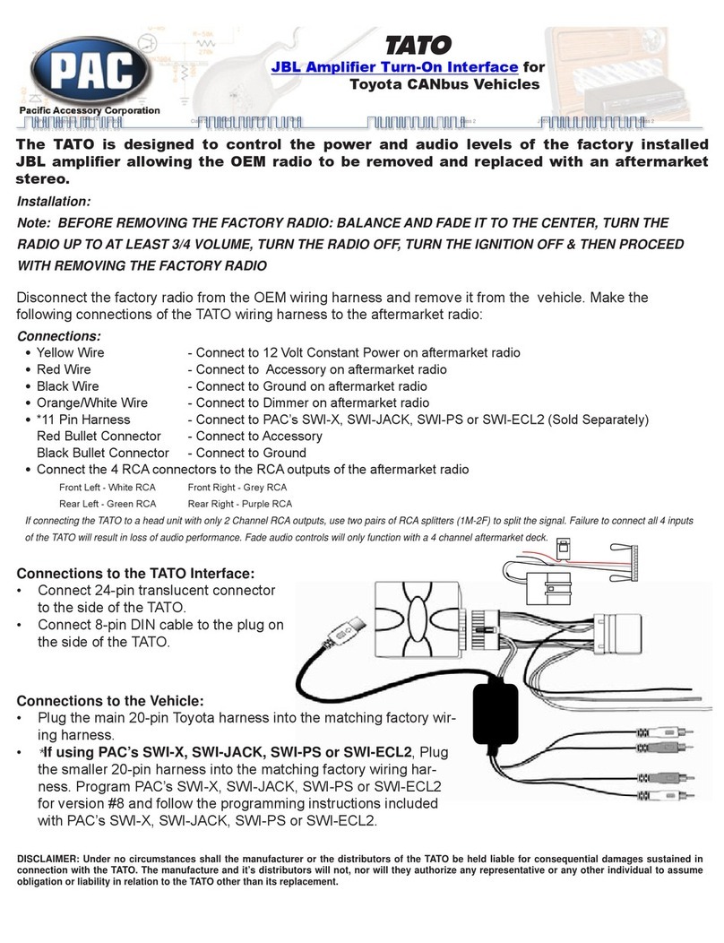 PAC TATO manual