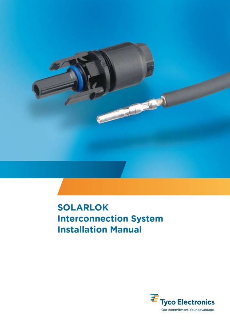 Tyco Electronics SOLARLOK 4-1394462-6 User manual