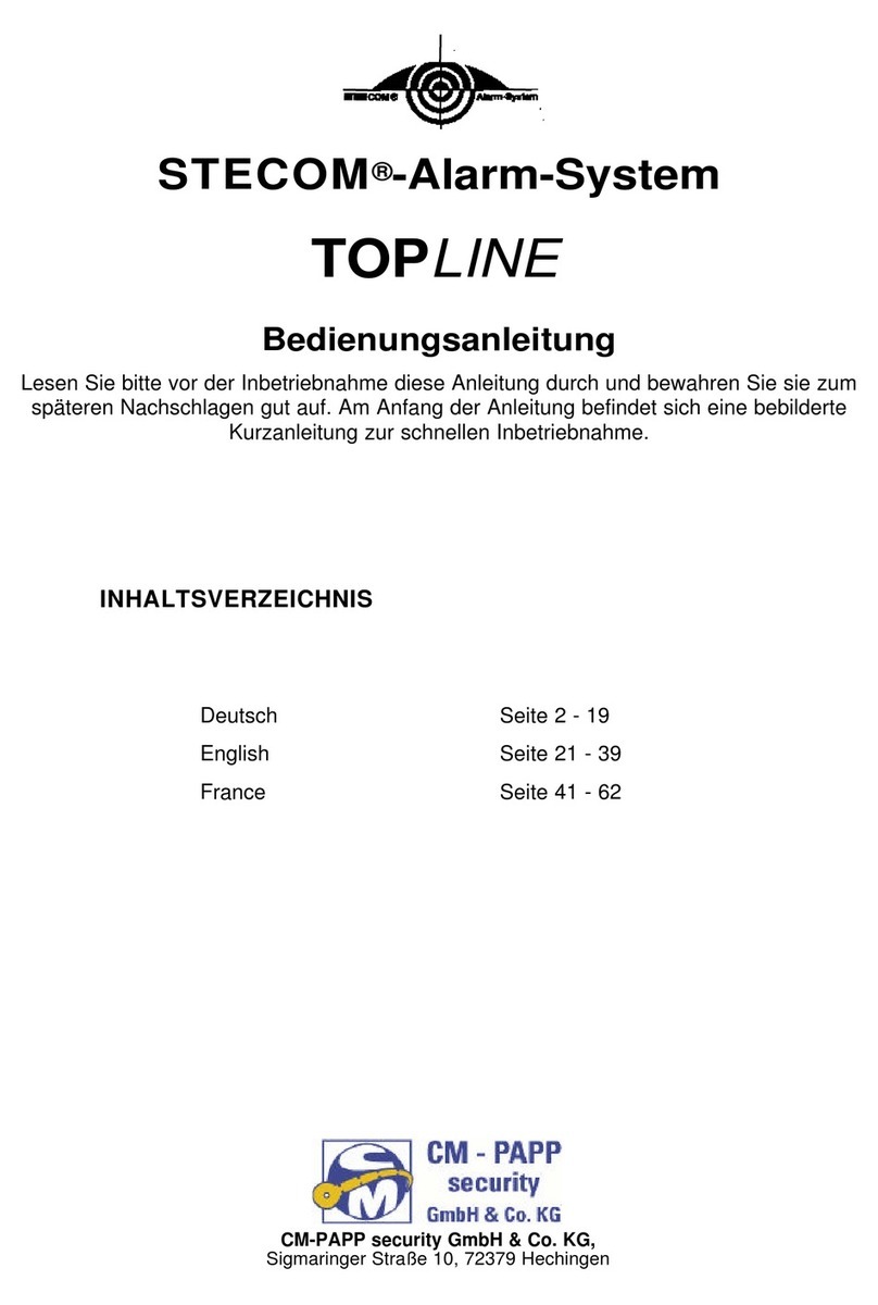 Stecom TOPLINE operating instructions