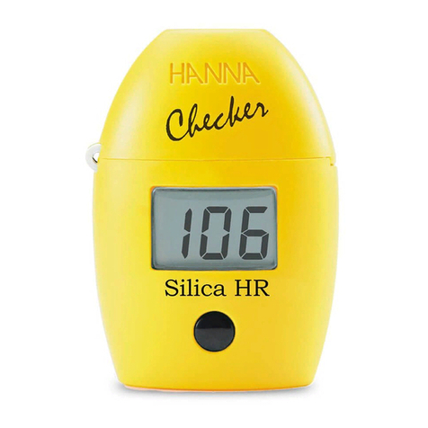 Hanna Instruments HI 770 quick start guide