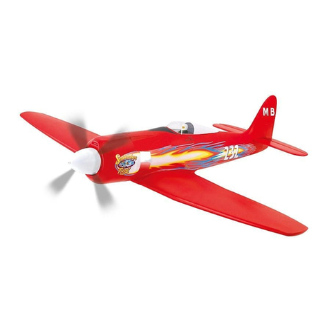 THUNDER TIGER Sept. Fury Unlimited Pylon Racer User manual