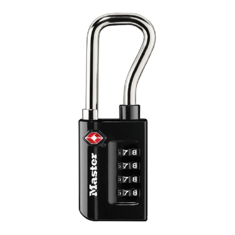 Masterlock 4696D instructions