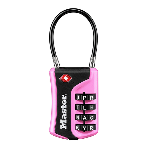 Masterlock 4697DWD instructions