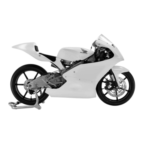 HRC NSF250R 2012 Owner's manual & parts list