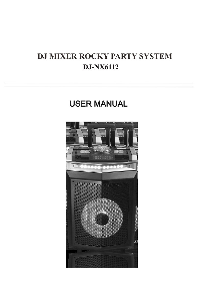 Philco DJ-NX6112 user manual