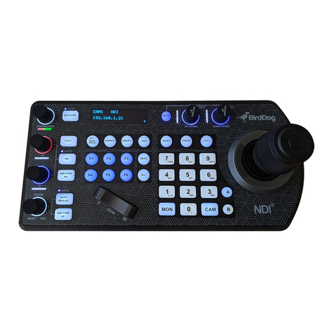 birddog PTZ KEYBOARD user guide