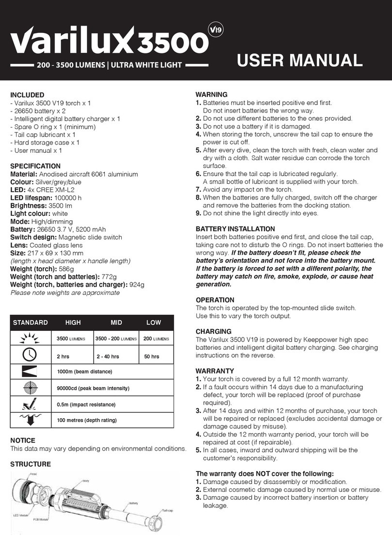 Northern Diver Varilux 3500 user manual