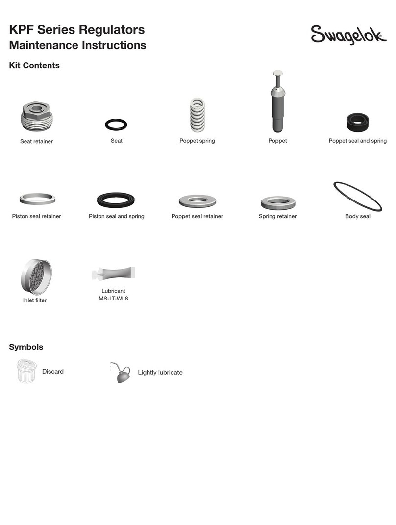 Swagelok KPF Series Technical specifications