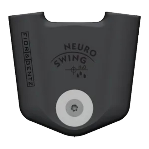 FIOR & GENTZ NEURO SWING H2O Instructions for use