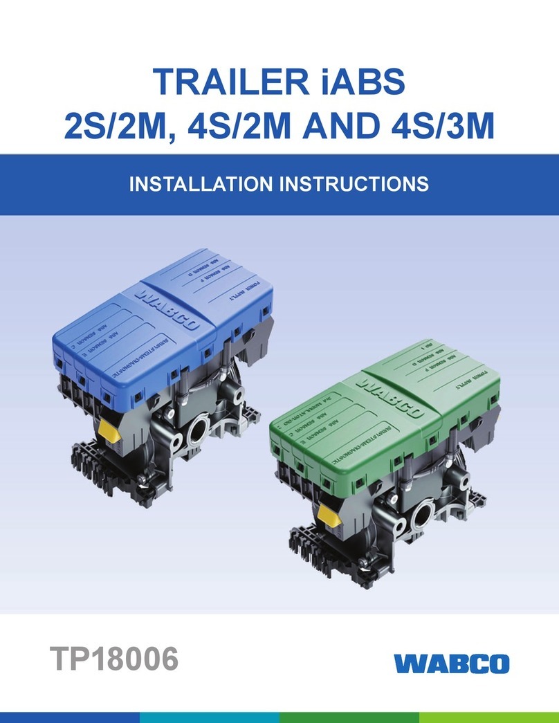 WABCO 2S/2M installation instructions WABCO 2S/2M installation instructions