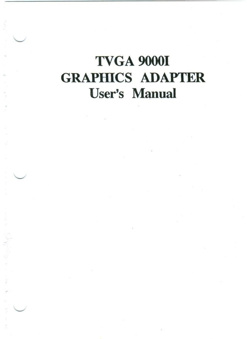 Trident TVGA 9000I user manual