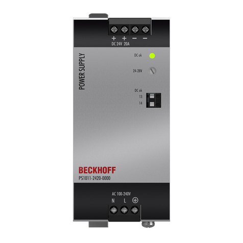 Beckhoff PS1011-2420-0000 User manual