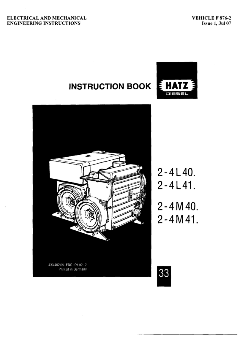 Hatz 2L40 Series User manual