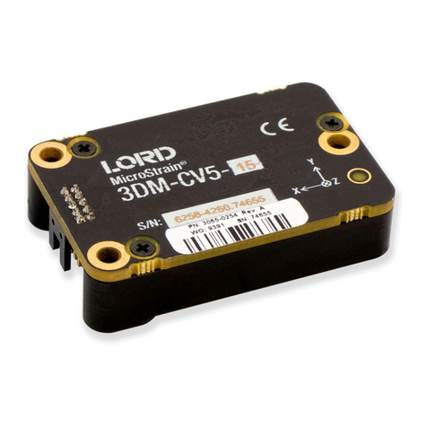 Lord MicroStrain 3DM-CV5-15 user manual