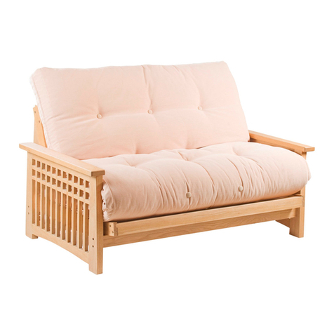 CAMBRIDGE Akino 2-Seater Assembly instruction