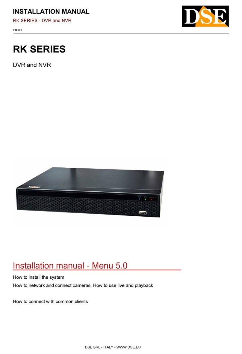 DSE RK Series installation manual