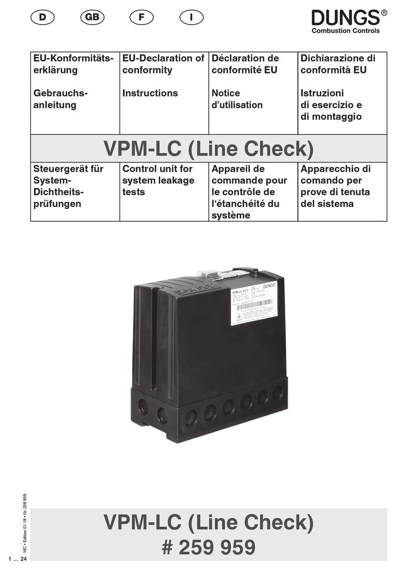 Dungs VPM-LC User manual
