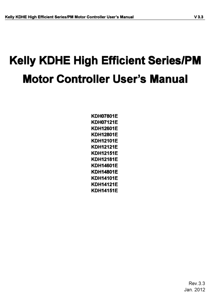 Kelly KDHE Series User manual Kelly KDHE Series User manual