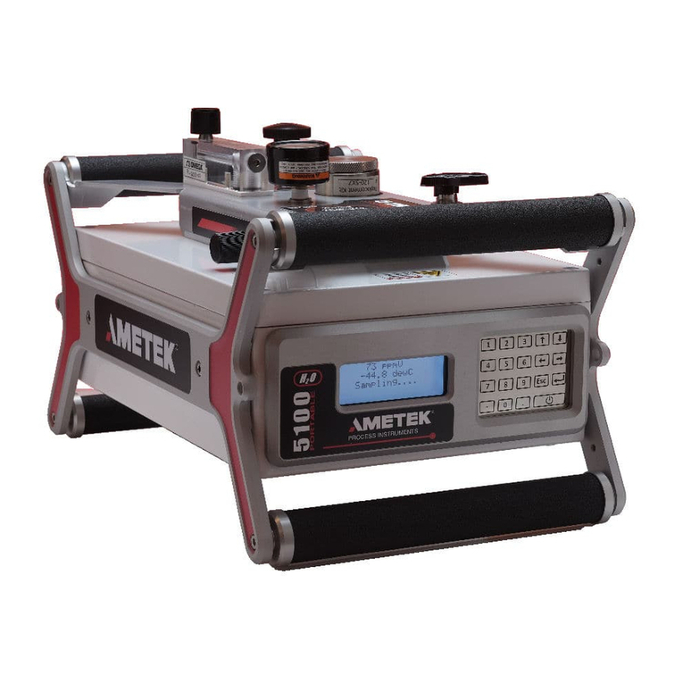 Ametek 5100P User manual