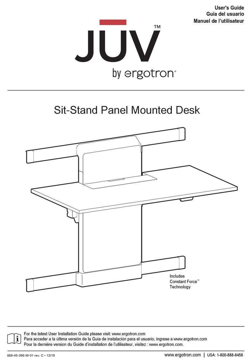 Ergotron JUV User manual