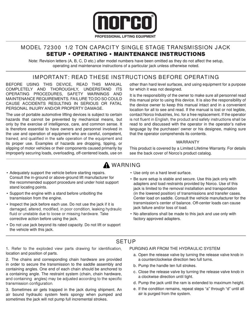 Norco 72300 Manual