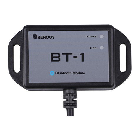 Renogy BT-1 User manual