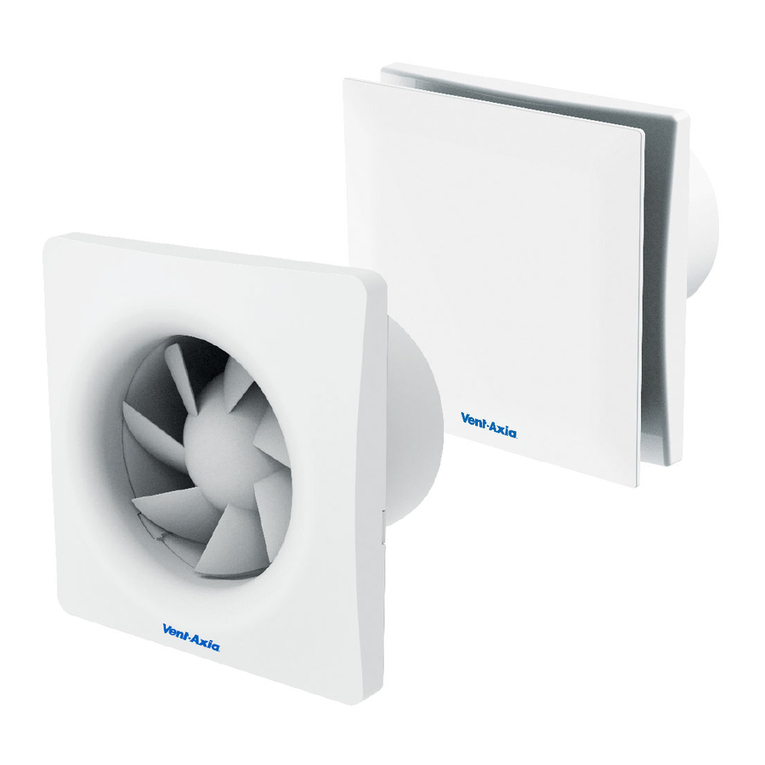 Vent-Axia Lo-Carbon Sylph 100CV Assembly instructions