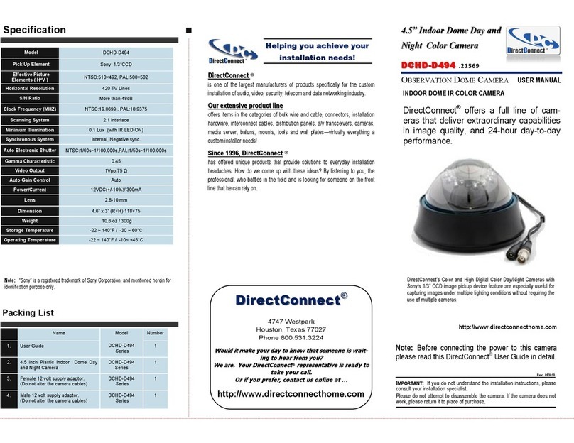 DirectConnect DCHD-D494 user manual
