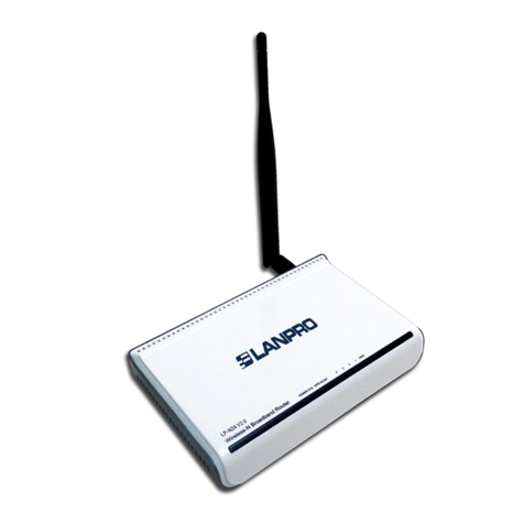 Lanpro LP-N24 User manual