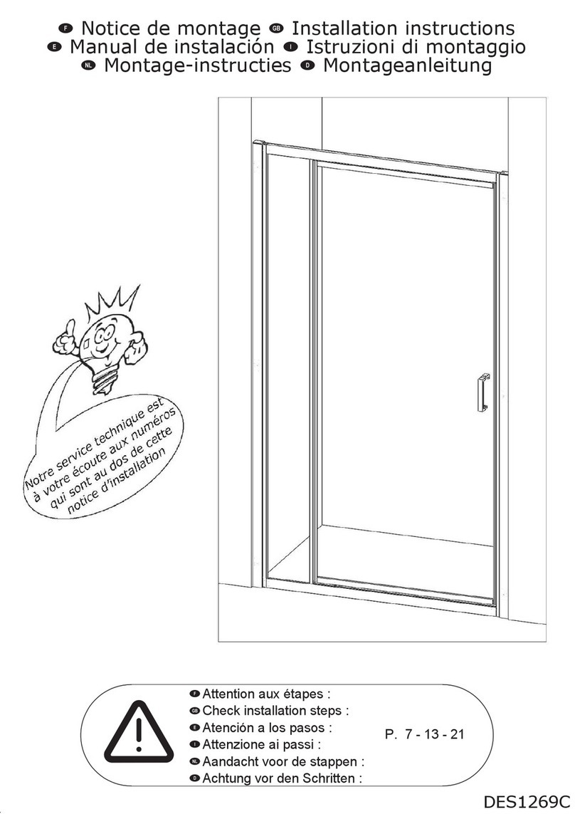 Kinedo Smart Express P installation instructions