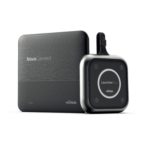 Delta Electronics Vivitek NovoConnect NC-X300 User manual Delta Electronics Vivitek NovoConnect NC-X300 User manual
