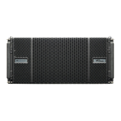 dB Technologies VIO L1610 Manual