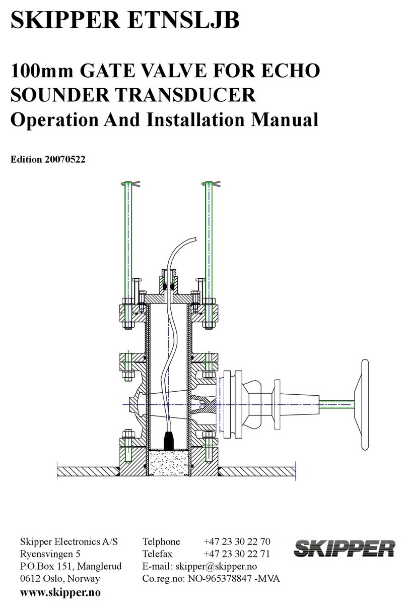 Skipper ETNSLJB Operation and installation manual