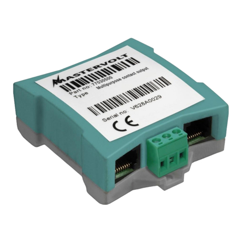 Mastervolt Multipurpose Contact Output User and installation manual
