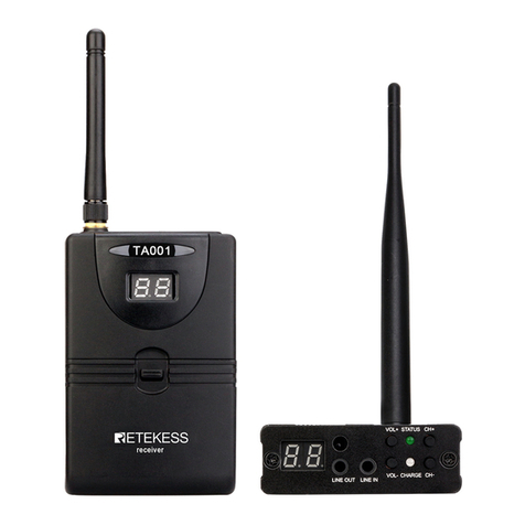 Retekess TA001 User manual