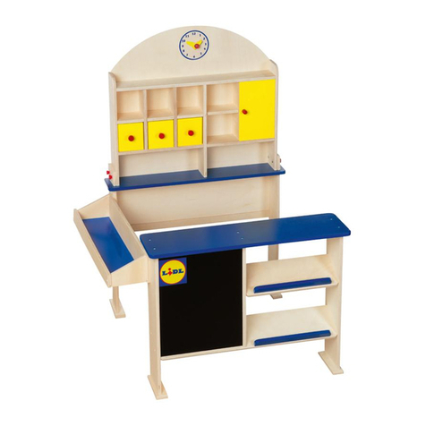 PLAYTIVE JUNIOR Toy Grocer's Shop User manual PLAYTIVE JUNIOR Toy Grocer's Shop User manual
