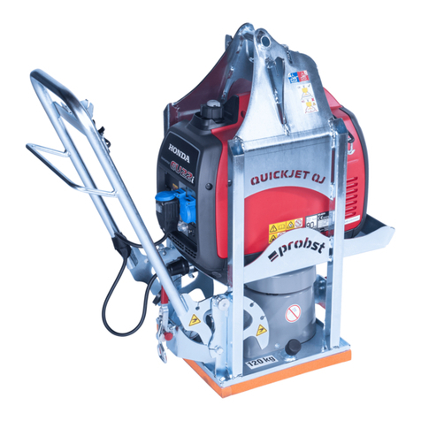 probst QUICKJET QJ-600-E operating instructions