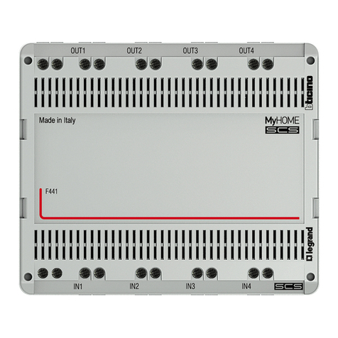 Bticino F441 User manual