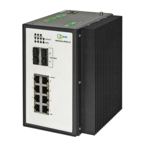 SNR SNR-S212i-8POE Series installation guide