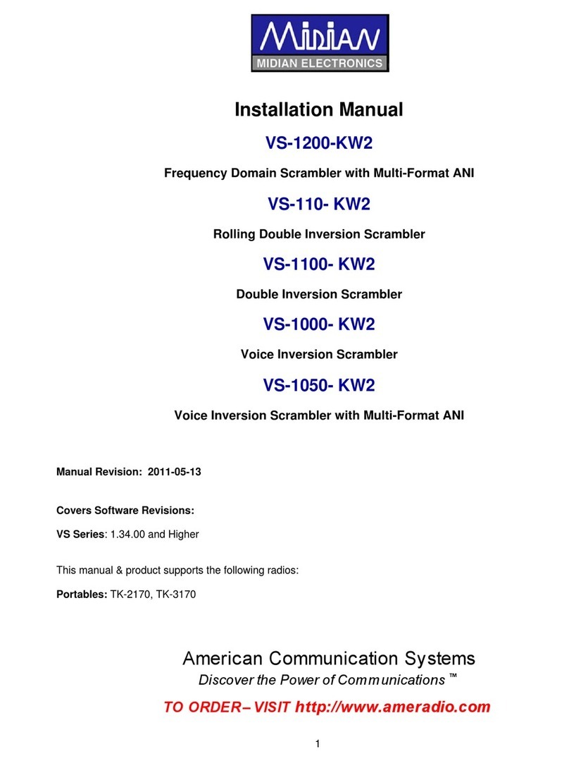 Midian Electronics VS-1200-KW2 User manual