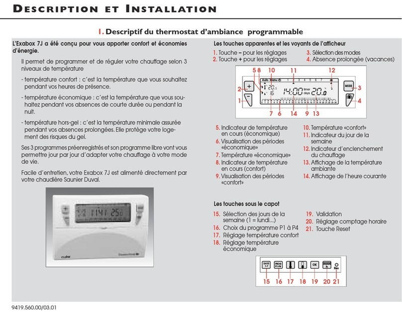Saunier Duval Exabox 7D manual