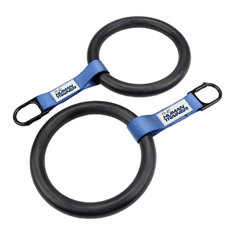 A Stone Fitness THE HUMAN TRAINER OLYMPIC RINGS quick start guide
