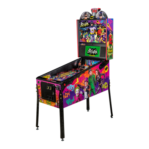 Stern Pinball Batman Premium User manual